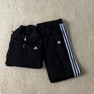Adidas retro track suit high neck